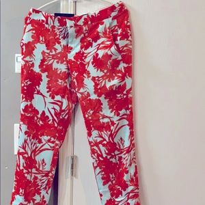 Printed dress pants